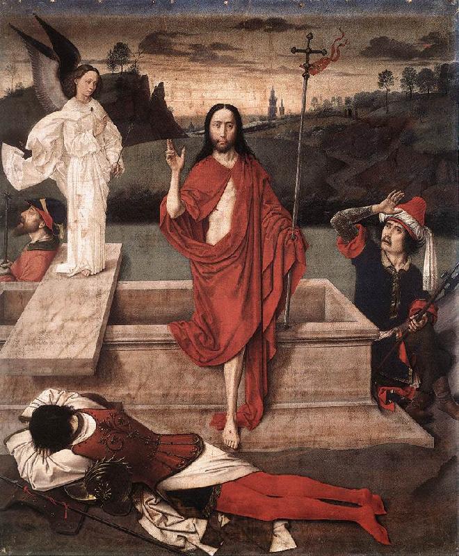 Dieric Bouts Resurrection Germany oil painting art